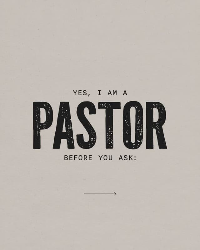 π₯Pastor Update